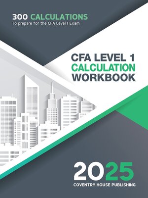 cover image of CFA Level 1 Calculation Workbook